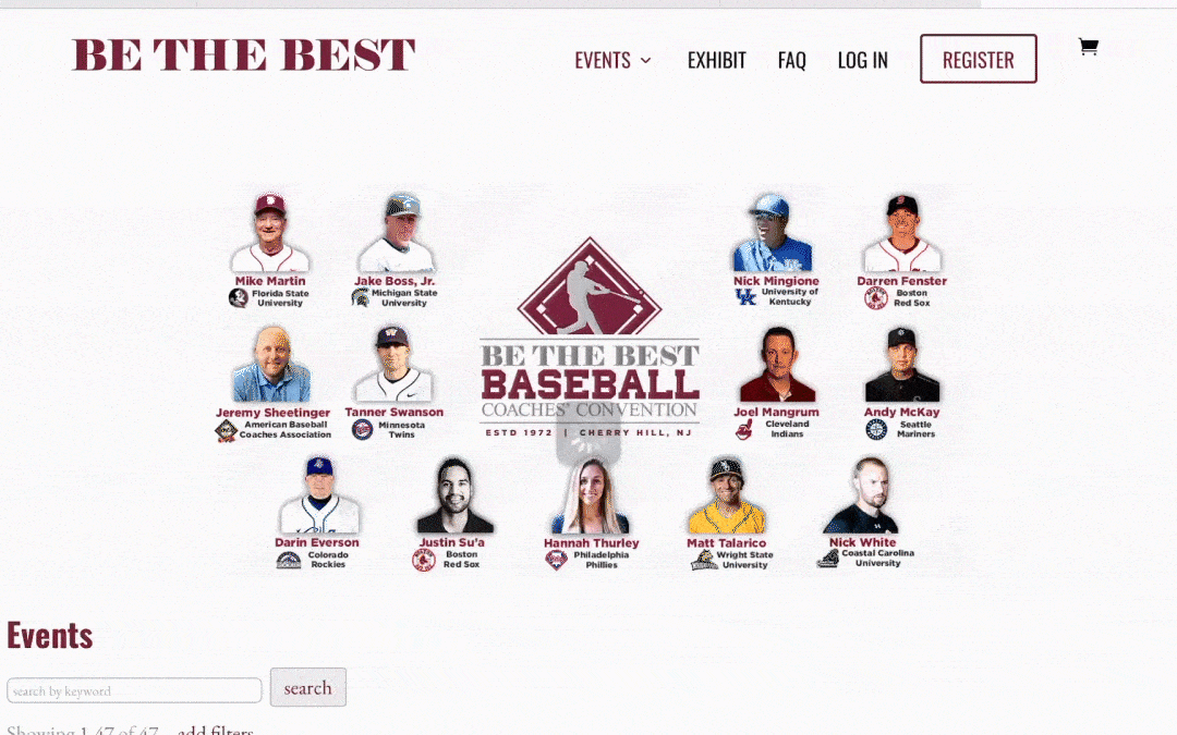 Be the Best Baseball Schedule Released!